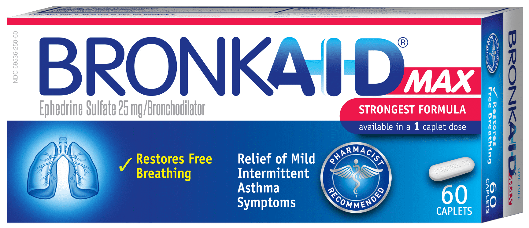asthma relief Bronkaid® Max caplets