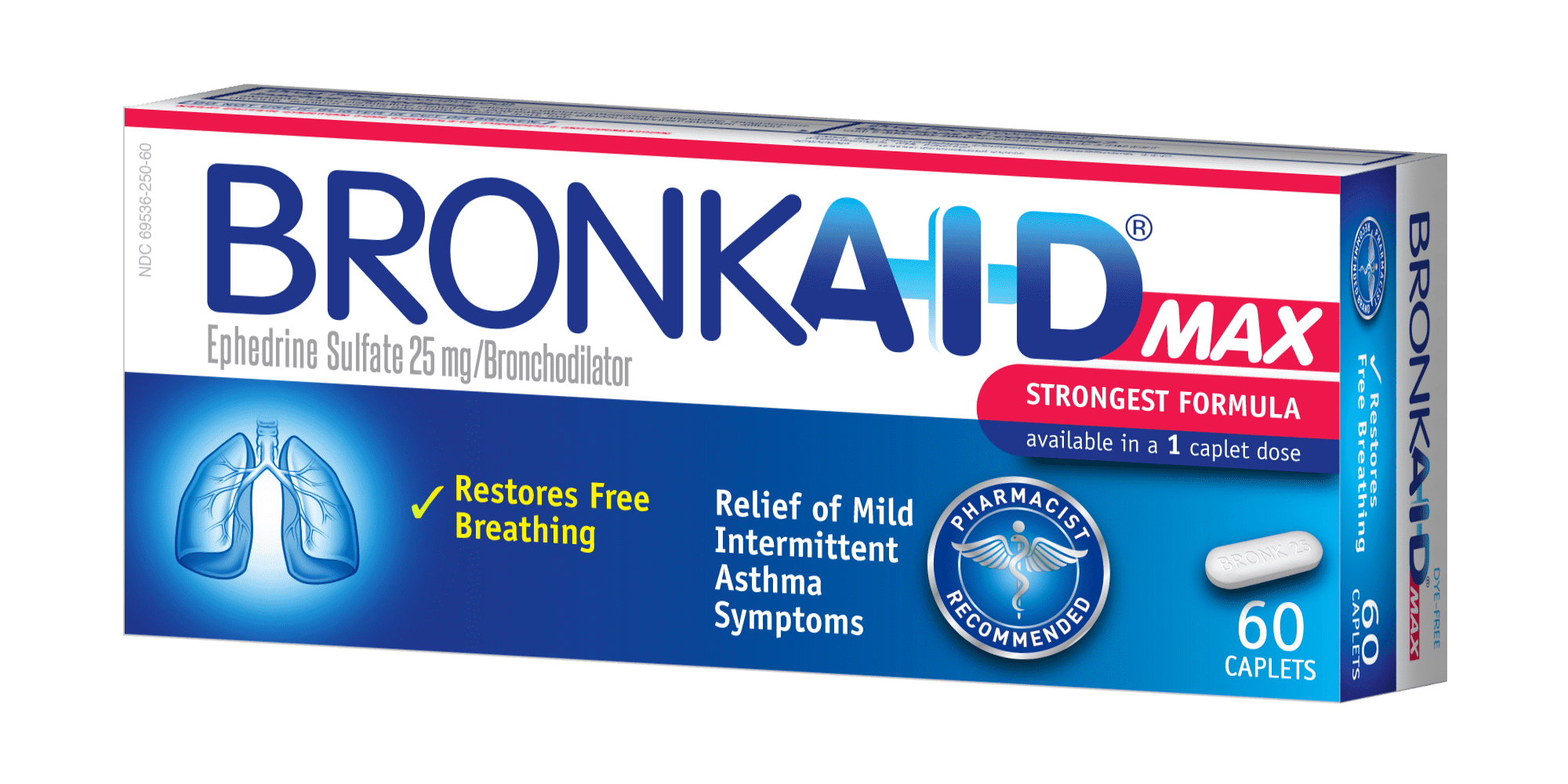 asthma relief Bronkaid® Max caplets